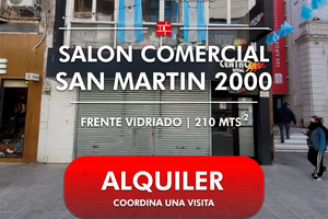 Salon Commercial en San Martin 2000