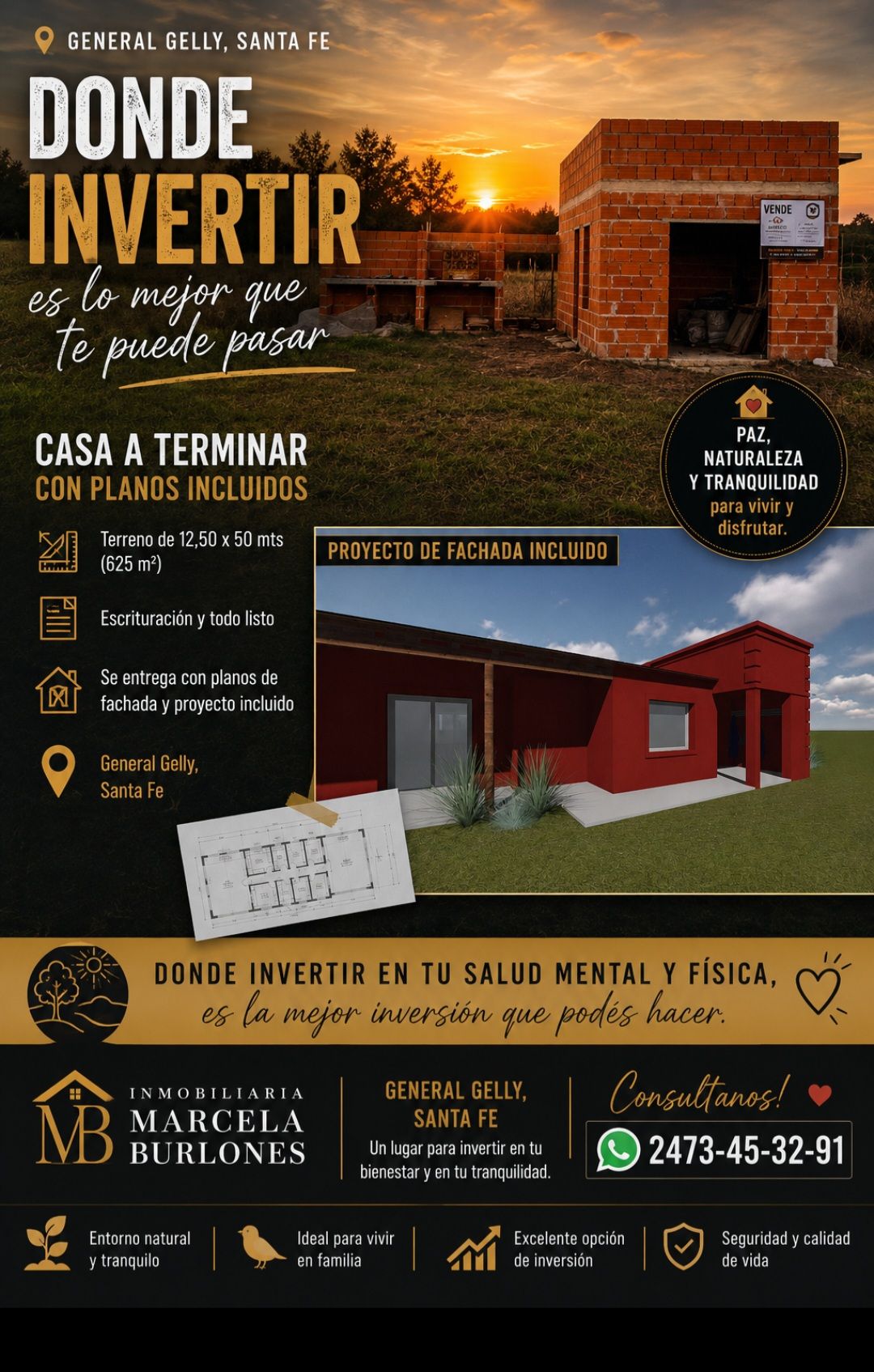 Casa a terminar