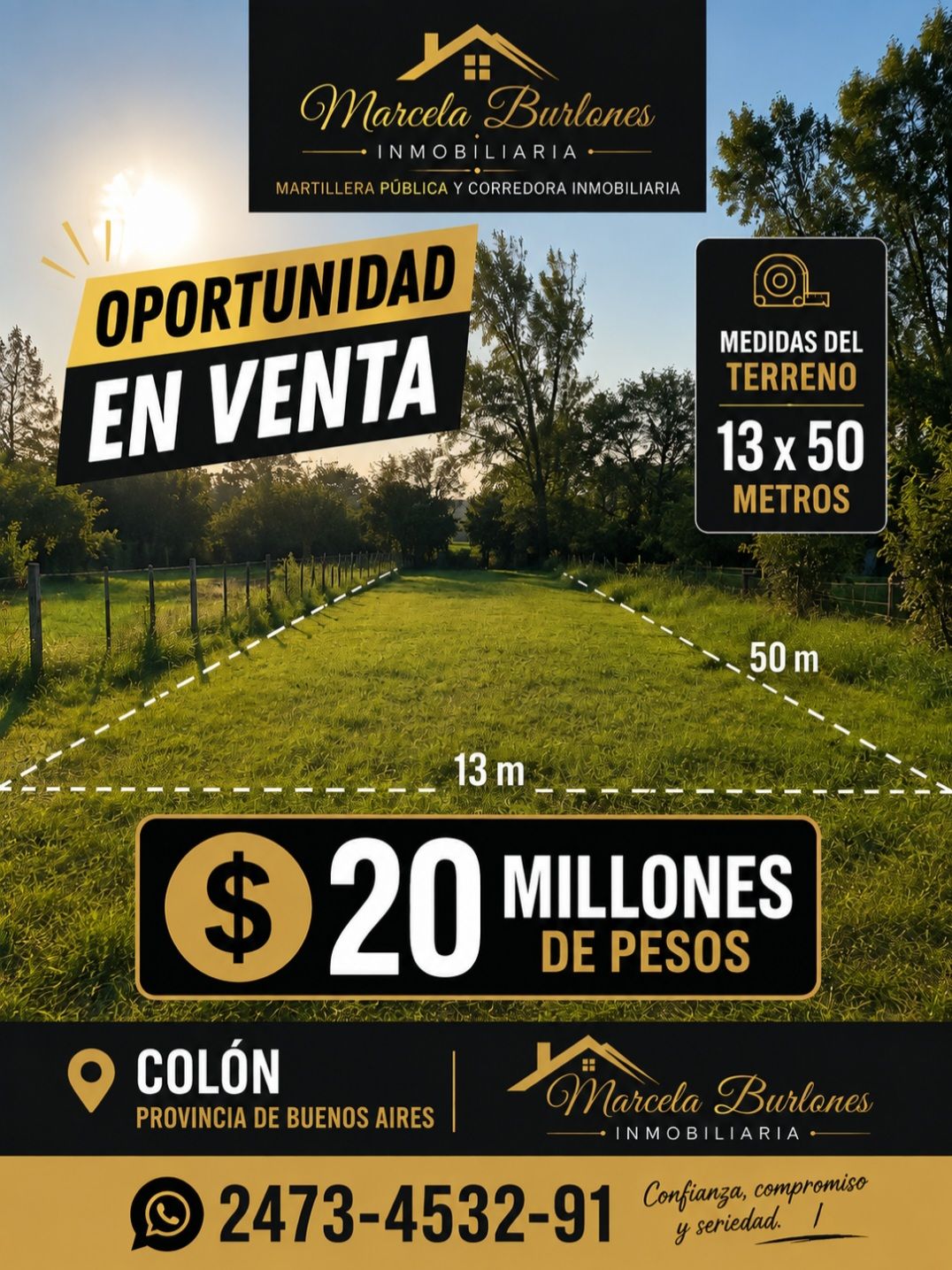 Terreno en Colón, Buenos Aires
