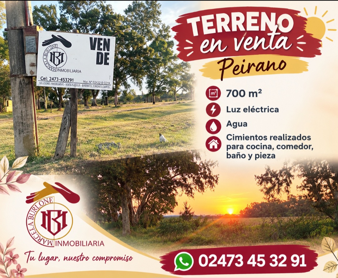 Terreno con construcción