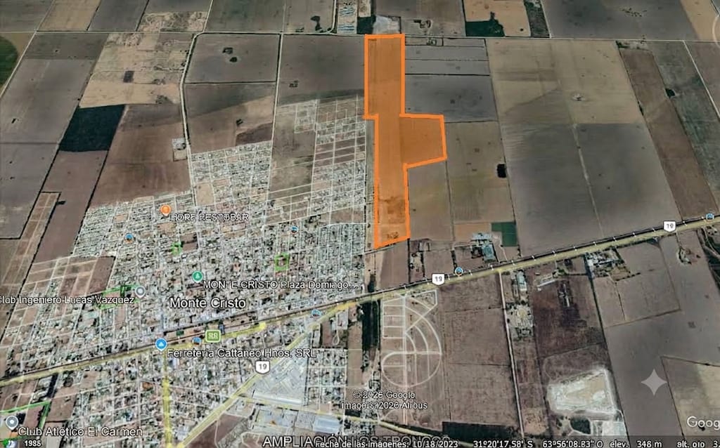 OPORTUNIDAD DE INVERSIÓN EN MONTE CRISTO – 61 HECTAREAS