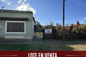 Lote con construccion en venta